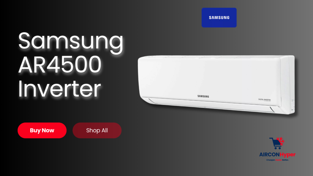 Samsung AR4500 Wall Split 12000BTU Inverter Air Conditioner (New Model) November 2024
