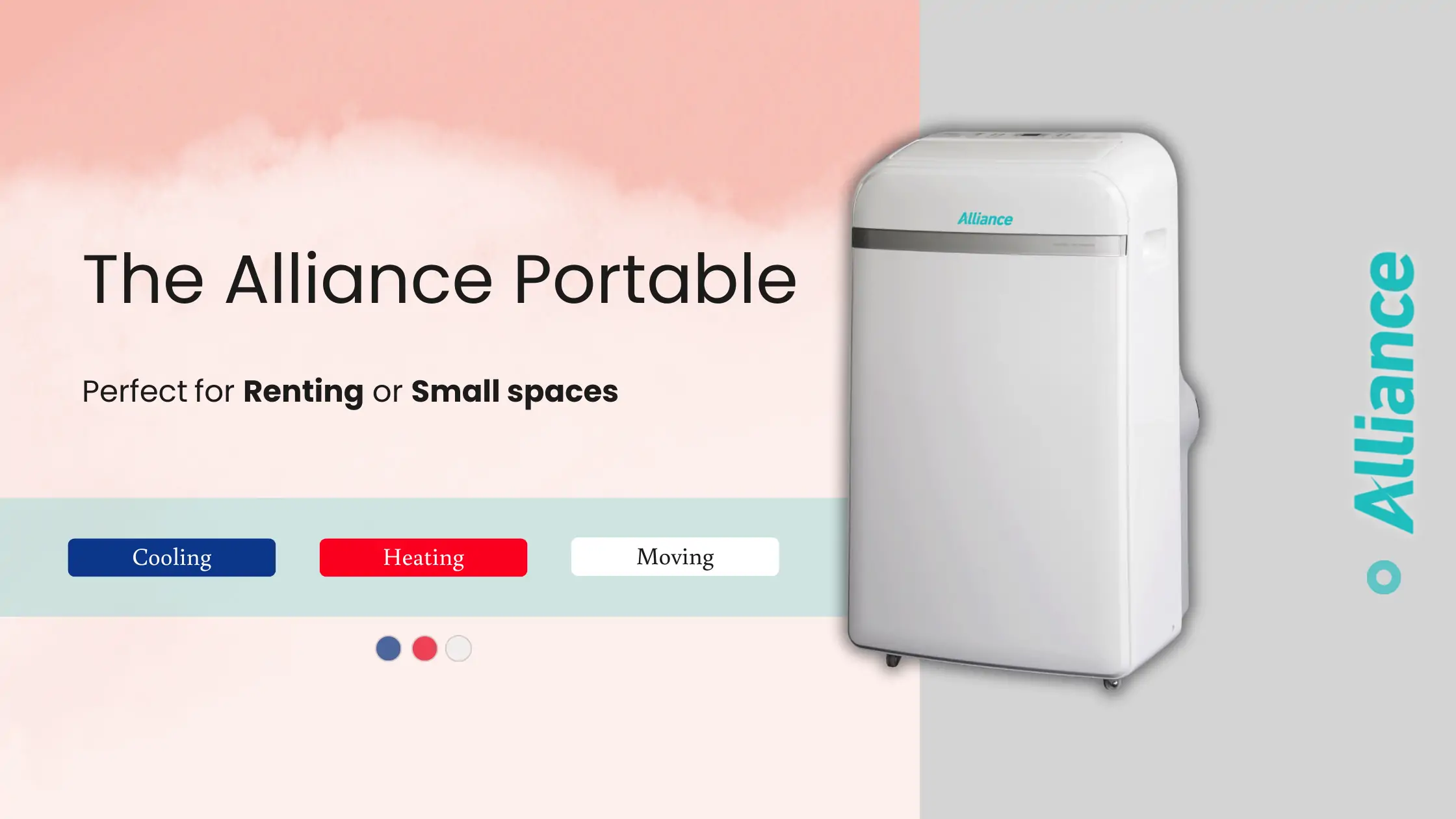 Alliance 12000BTU Portable Aircon (Cooling, Heating, Moving)